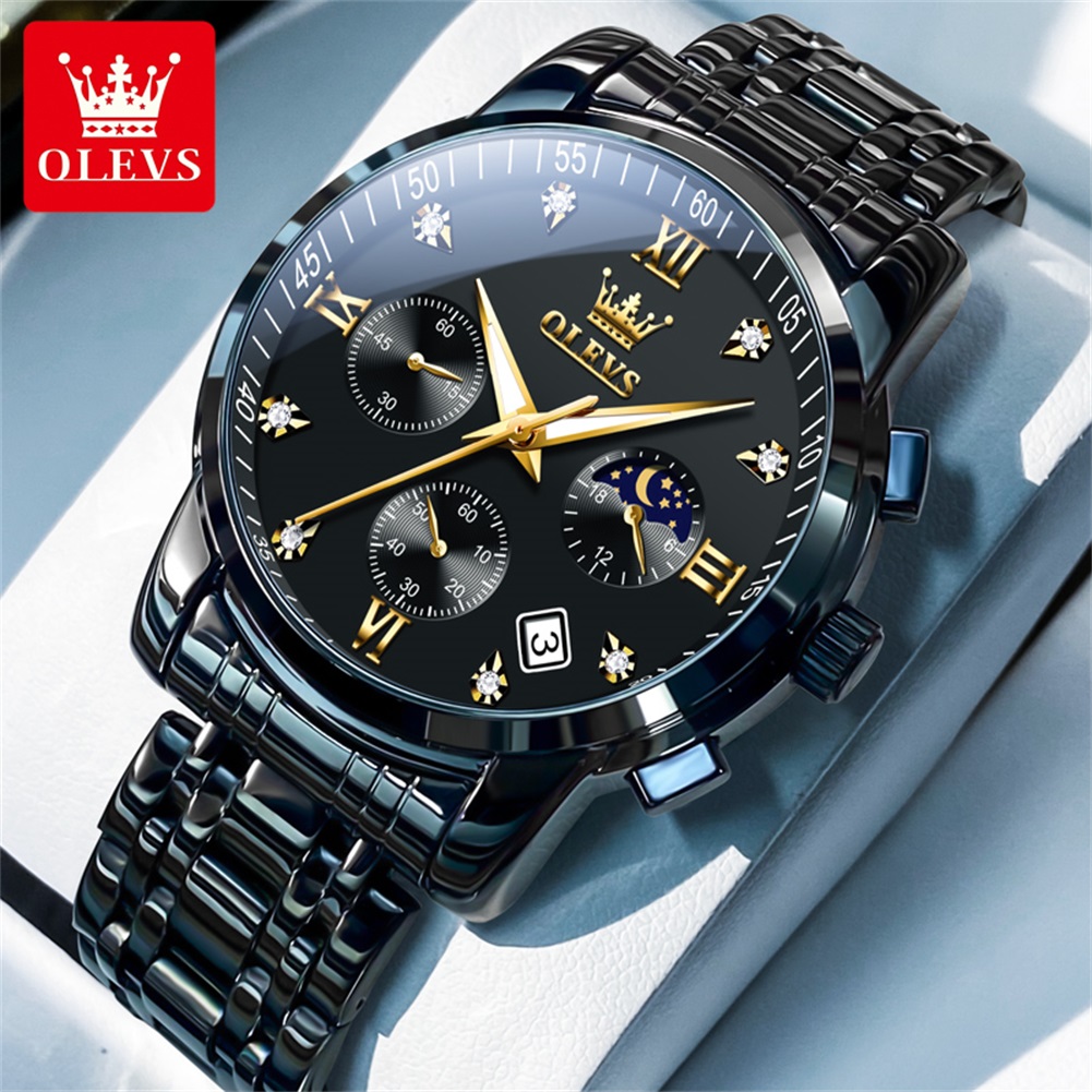 Luxury Watch Price - OLEVS 인기 남성용 시계 스테인레스 스틸