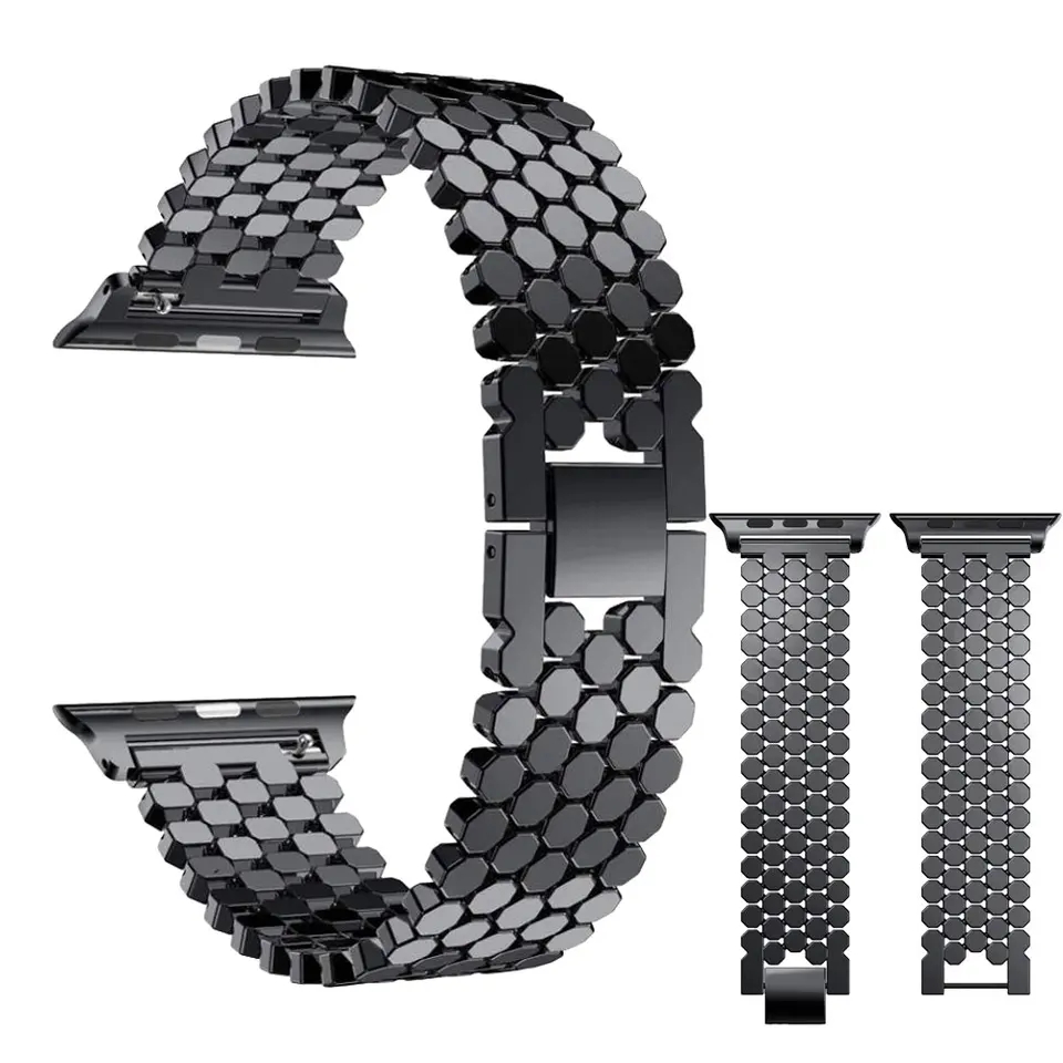 Apple Watch 밴드 용 스테인레스 스틸 스트랩  - Luxury Watch Apple Bands 리뷰 및 가격