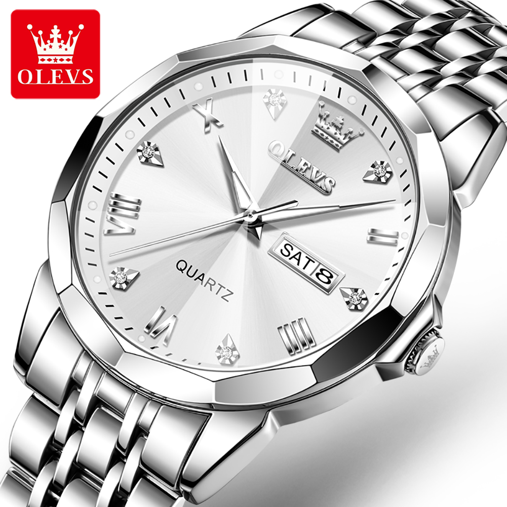 OLEVS 9931 브랜드 오리지널 정품 남성용 시계  - Luxury Watch Organizer For Men 리뷰 및 가격