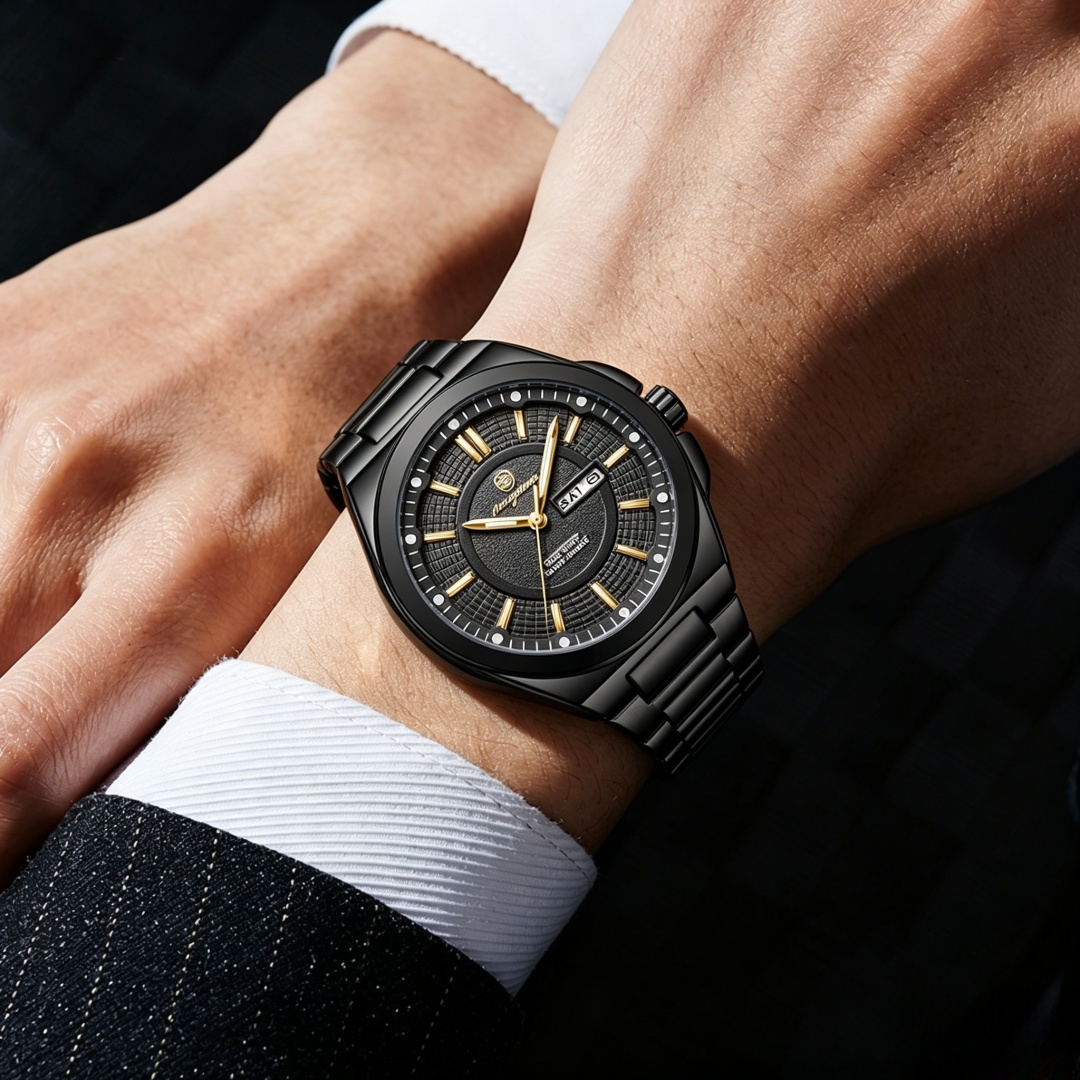 PAAZOMU 패션 럭셔리 남성용 시계 스테인레스 스틸 - Luxury Watch Organizer For Men 리뷰 및 가격