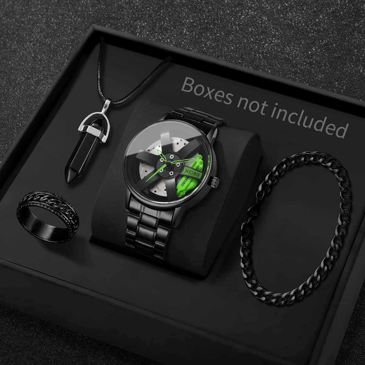 4개 세트 패션 3D 자동차 휠 다이얼 남성 스포츠 시 - Luxury Watch Organizer For Men 리뷰 및 가격