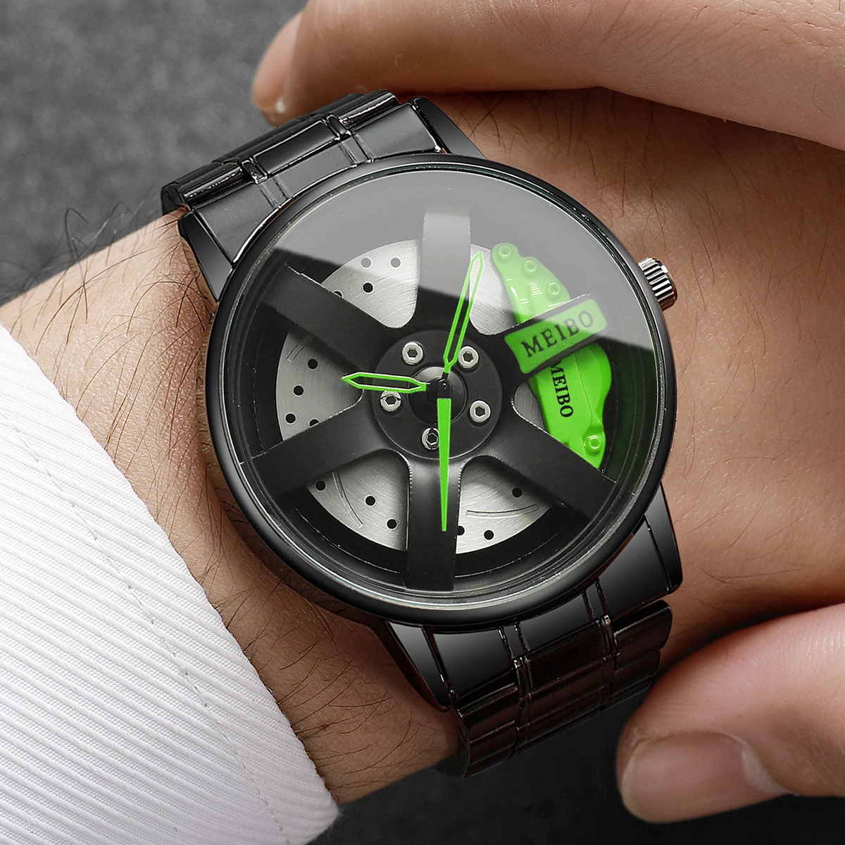 4개 세트 패션 3D 자동차 휠 다이얼 남성 스포츠 시 - Luxury Watch Organizer For Men 리뷰 및 가격