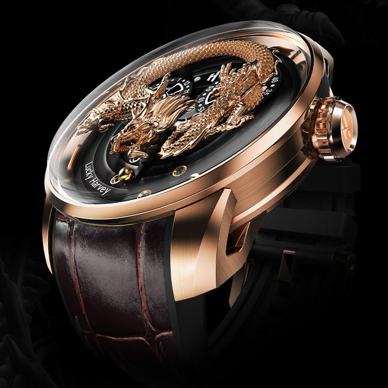 럭키 하비 차이나 드래곤 메카니컬 남성용 시계 오토매틱 - Luxury Watch China 리뷰 및 가격