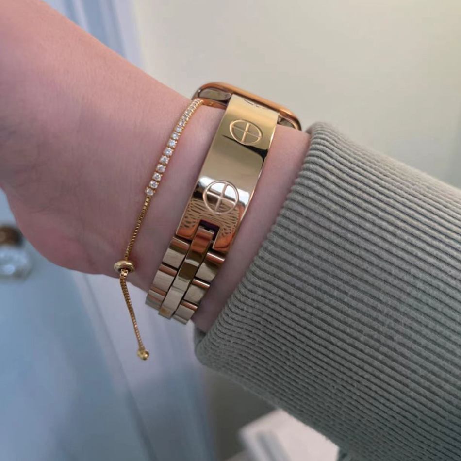 Apple 시계 밴드 용 고급 스테인레스 스틸 스트랩  - Luxury Watch Apple Bands 리뷰 및 가격