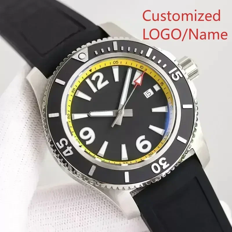 A11 스토어 맞춤형 시계 남성용 시계 블랙 블루 야광 - Luxury Watch Price 리뷰 및 가격