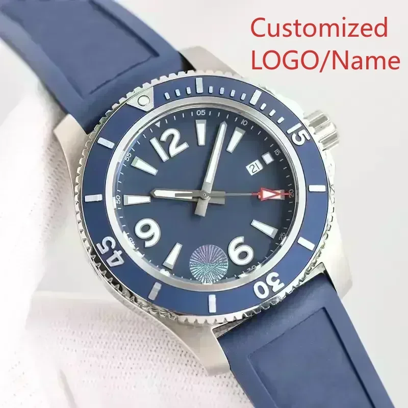 A11 스토어 맞춤형 시계 남성용 시계 블랙 블루 야광 - Luxury Watch Price 리뷰 및 가격