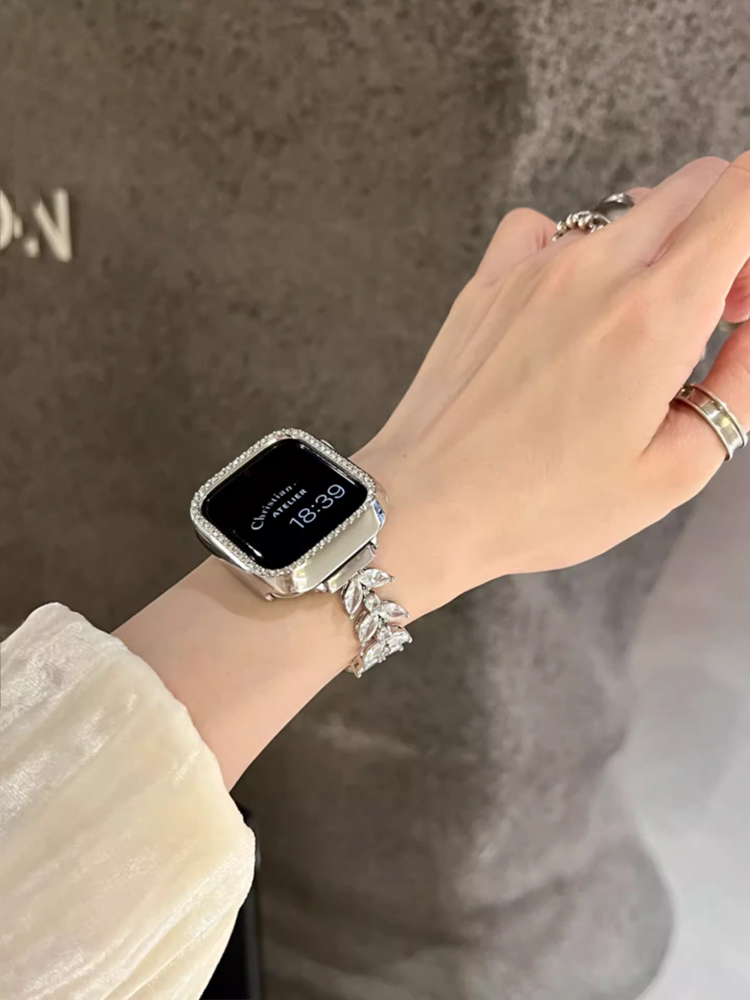 애플 워치용 럭셔리 다이아몬드 스트랩, 여성용 슬림 메 - Luxury Watch Apple Bands 리뷰 및 가격