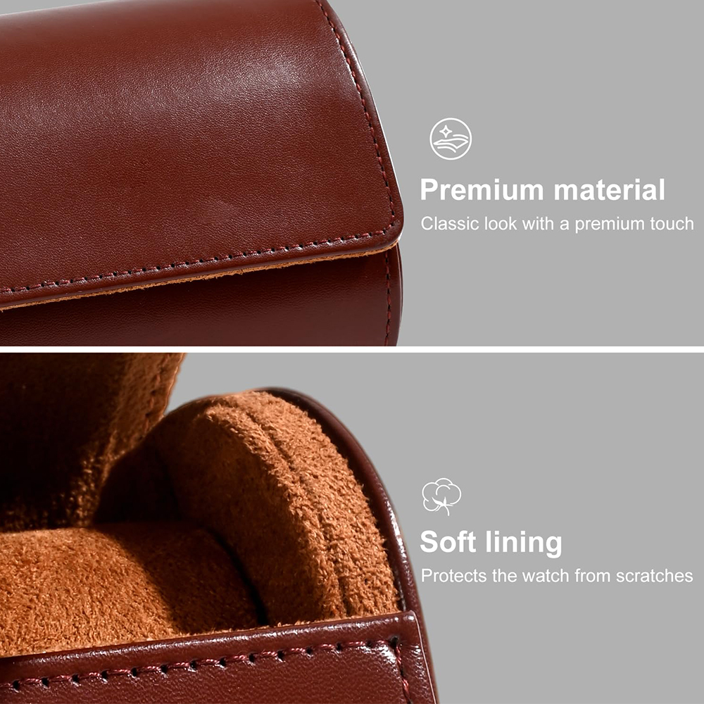 고급 PU 가죽 시계 케이스, 시계 롤 여행용 케이스, - Luxury Watch Organizer For Men 리뷰 및 가격
