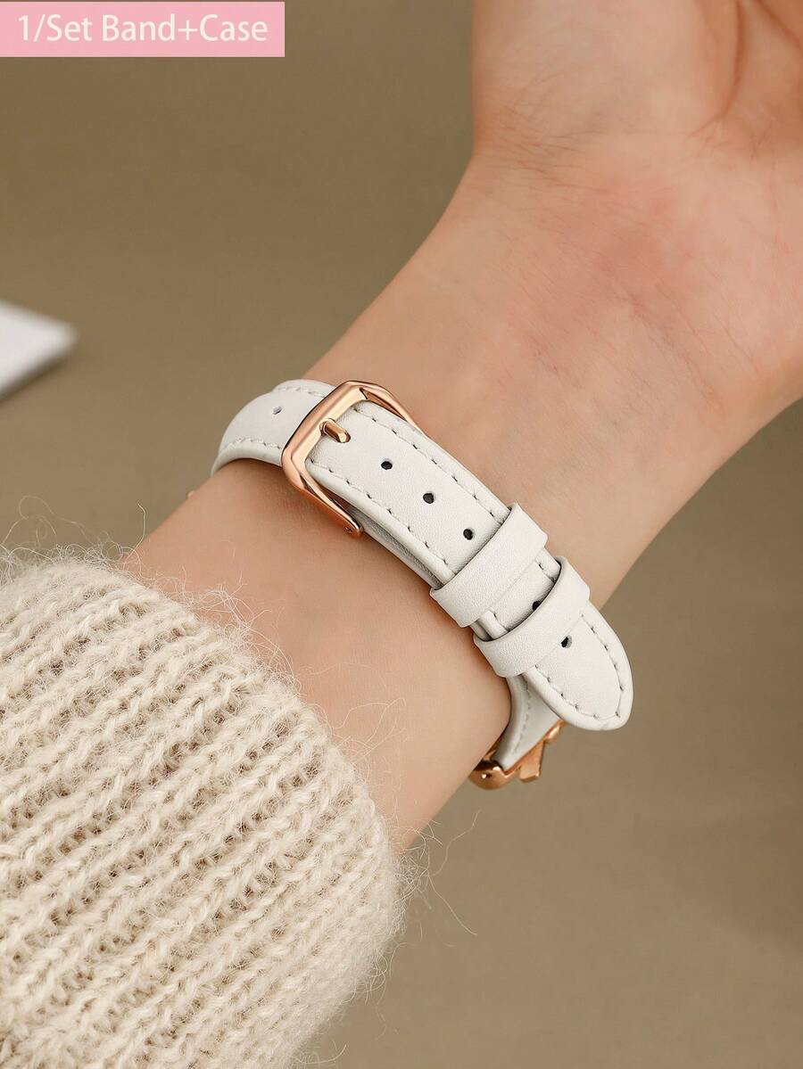 럭셔리 로즈골드 다이아몬드 보우 시계줄 화이트 + 샤이 - Luxury Watch Apple Bands 리뷰 및 가격