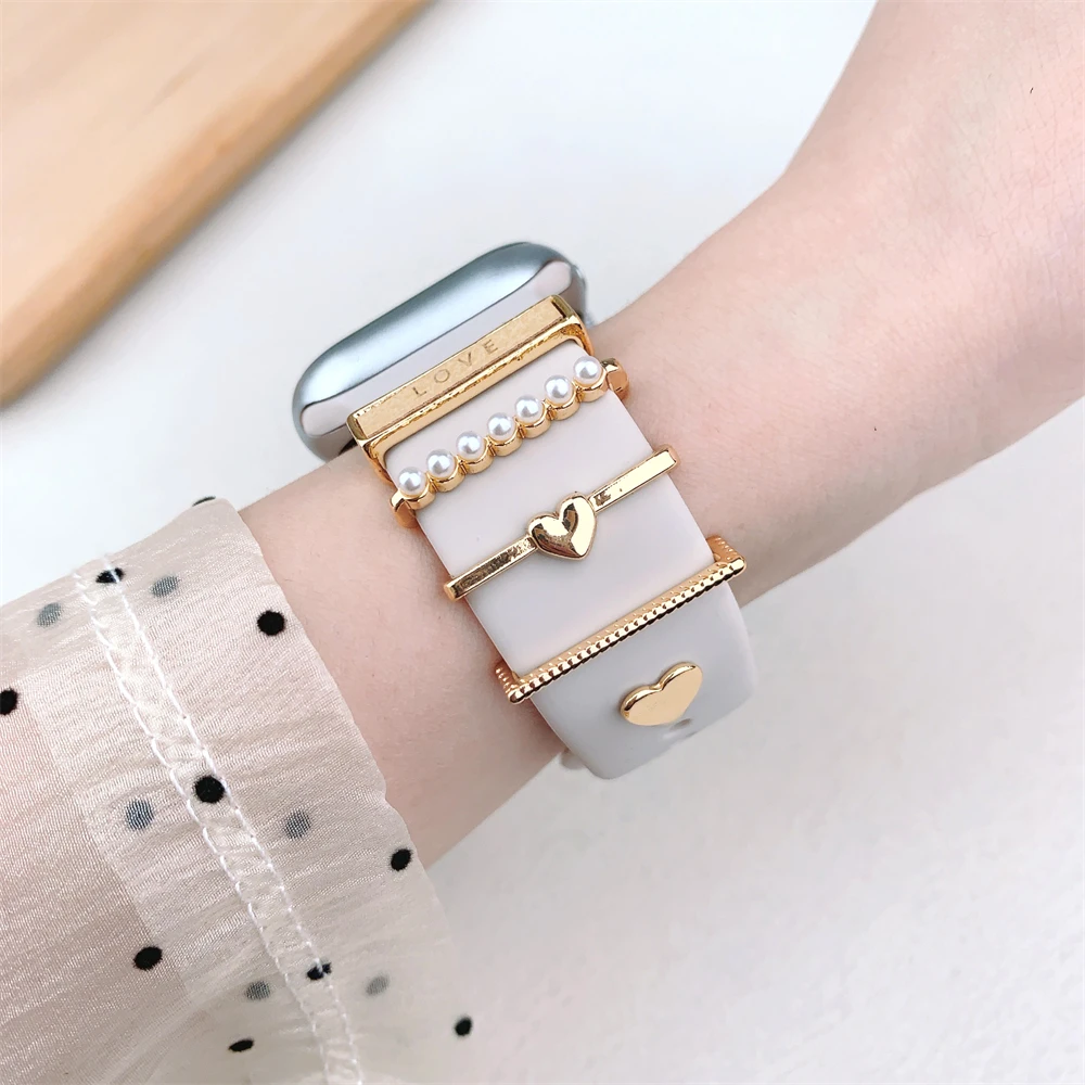 Apple 시계 밴드 시리즈 용 장식 반지 10 8 7 - Luxury Watch Apple Bands 리뷰 및 가격
