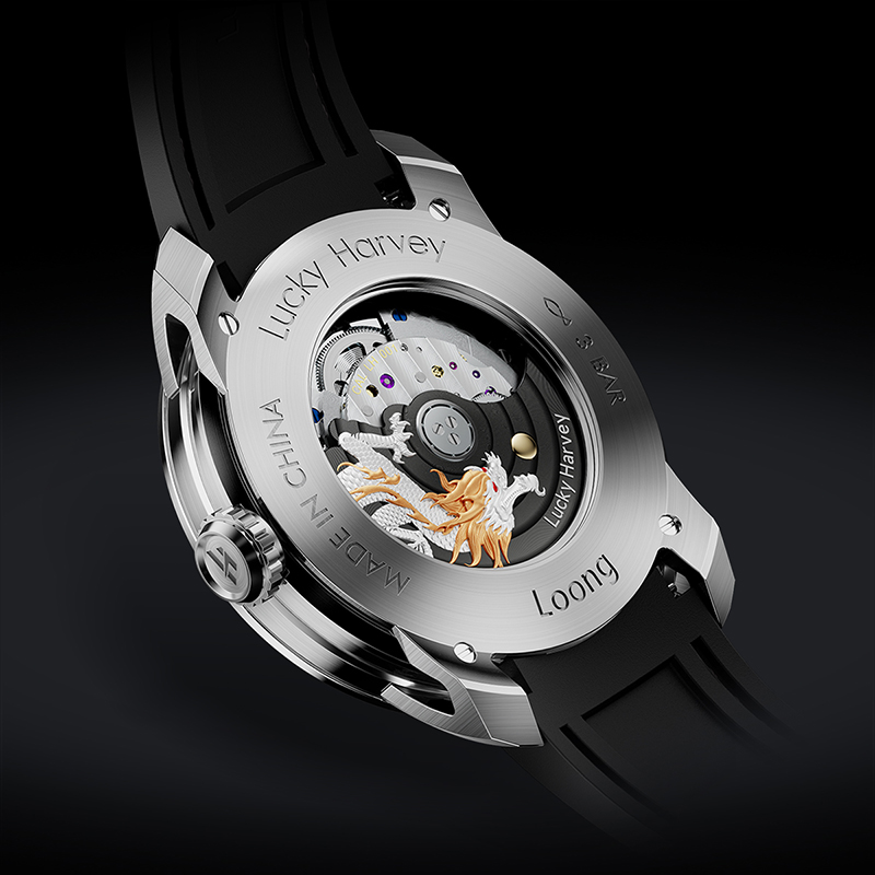 럭키 하비 럭셔리 차이나 드래곤 남성용 오토매틱 메카니 - Luxury Watch China 리뷰 및 가격
