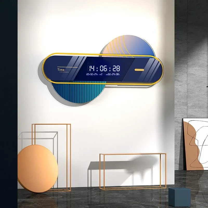 새로운 고급 벽시계 모던 디자인 전자 디지털 무소음 벽 - Luxury Watch China 리뷰 및 가격
